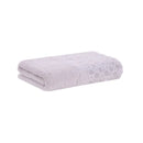 Toalha de Rosto com Aplicação Buddemeyer Lovely – Lilás – 48cm x 90cm