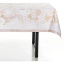 Toalha de Mesa Buddemeyer Granthan Quadrada Amarelo Ocre 2,20m x 2,20m