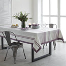 Toalha de Mesa Buddemeyer Lush Quadrada Vinho Fio Tinto 2,20m x 2,20m