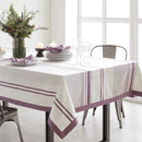 Toalha de Mesa Buddemeyer Lush Quadrada Vinho Fio Tinto 2,20m x 2,20m