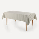 Toalha de Mesa Retangular 8 Lugares Karsten Sempre Limpa Zaira Branco 1,60m x 2,70m