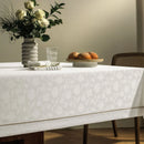 Toalha de Mesa Retangular Karsten Celebra Antoni Branco 8 Lugares 1,65m x 2,70m