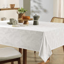 Toalha de Mesa Karsten Tilia Branco Quadrada – 1,40 x 1,40m