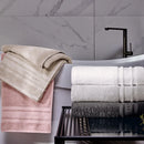 Toalha de Rosto Buddemeyer Lecce 100% Algodão Cinza 48x80cm