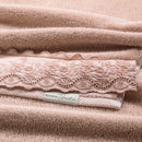 Toalha de Lavabo Karsten Antônia Rosé 100% Algodão 500g/m² 30cm x 50cm