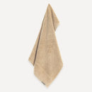 Toalha de Rosto Karsten Aspen Castanho (Frapê) 100% Algodão 450g/m² 48cm x 80cm