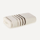 Toalha de Rosto Karsten Lumina Bege 100% Algodão 500g/m² 48cm x 80cm