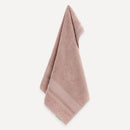 Toalha de Rosto Karsten Yves Rosa Pétala 100% Algodão Fio Penteado 450g/m² 48cm x 80cm