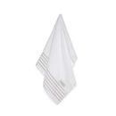 Toalha de Rosto Trussardi Palladio Branco/Rosato – 48 x 80cm