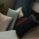Almofada Rinzeira Buddemeyer Luxus Vellure Azul 30x50cm