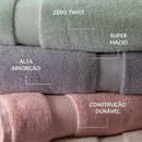 Toalha Rosto Super Soft Zero Twist Corttex 50cm x 70cm
