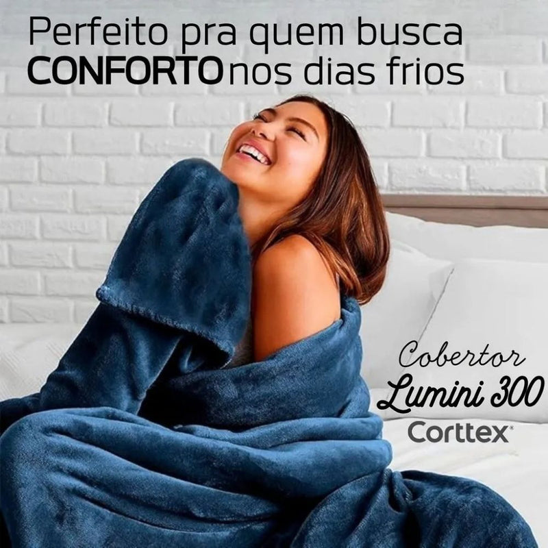 Cobertor Lumini 300 Queen Corttex 2,40m x 2,20m
