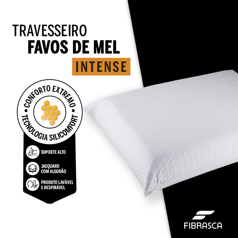 Travesseiro Favos de Mel Fibrasca