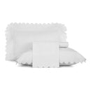 Jogo de Lençol King 300 fios Bordados em Cetim 100% Algodão