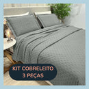 Jogo de Colcha 3 peças Speranza Toque Aveludado
