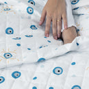 Cobre leito 200 Fios 3 peças Estampado - Energia Boa