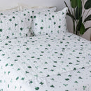 Cobre leito 200 Fios 3 peças Estampado - Sorte