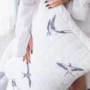 Cobre Leito 200 Fios 3 Peças Estampado  – Voe Alto