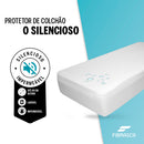 Protetor de Colchão O Silencioso Impermeável Fibrasca Casal