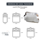 Edredom Dual Sense Solteiro Casa K Dupla Face Kacyumara