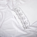 Jogo de Cama King Bordado Inglês Toque de Algodão