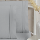 Par de Fronha Suit  300 fios Ponto Palito Toque de Seda