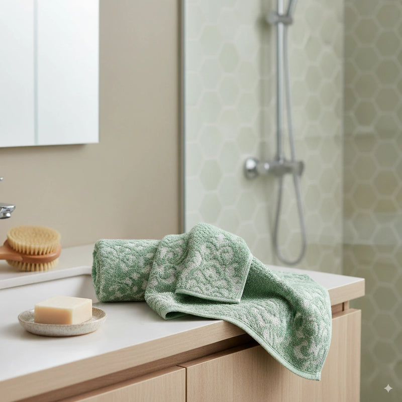 Toalha Banho Dahlia Corttex 70cm X 1,40m Jacquard Alta Absorção Algodão