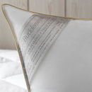 Travesseiro Toque de Pluma 50x70 cm Cor Branco 100% Poliéster