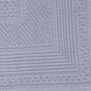 Tapete para Casa Legend 53x110 cm Cor Prata 100% Algodão