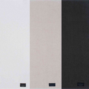 Jogo de 3 Peças Quadriculado 48x71 cm Cores Branco, Bege e Cinza 100% Algodão