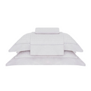 Jogo de Cama Cetim Damask Square 300 Fios 100% Algodão Casal Cor Cinza