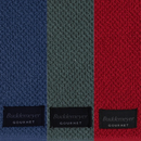 Jogo de 3 Peças Quadriculado 48x71 cm Cores Verde, Azul e Vermelho 100% Algodão