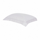Fronha Damask Square 3 Abas 50x70 cm Cor Cinza Light 300 Fios 100% Algodão Cetim