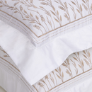 Colcha Trussardi Flora 100% Algodão 300 Fios 310 x 280cm King Branco