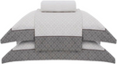 Jogo de Cama Casal Lotus Cetim 300 Fios 100% Algodão 2.20X2.75cm
