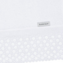 Toalha de Banho com Aplicação Lovely 70x140 cm Cor Branco 100% Algodão