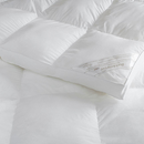 Pillow Top Solteiro Vision Fill Gold 100x200x7 cm Cor Branco 233 Fios 100% Algodão Cetim