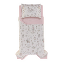 Kit Cobre Leito Colcha Karsten Bia 180 x 260cm Solteiro Rosa