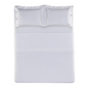 Jogo de Cama King Trussardi Fratelli 300 Fios 100% Algodão Egípcio Branco