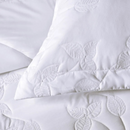 JOGO DE COLCHA 3 PECAS FIORITA COR 1 BRANCO 2,90x2,50cm King 100% algodão Trussardi