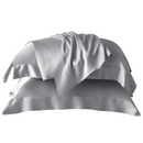 Jogo de Cama Queen Kacyumara Bali Bambu 400 Fios 100% Viscose de Bambu Prata