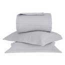 Kit Colcha Buddemeyer New Colors Micromatelassê 3 Peças 270 Fios 100% Algodão Cetim King Cor Bege