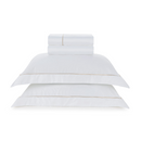 Jogo de Cama Dominicani 280 x 280cm King  Branco