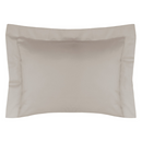Fronha Altenburg Cetim Sublime Ponto Ajour com 4 Abas de 7cm 50x70cm Cor Cinza Grife