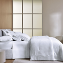 Jogo de Cama King Trussardi Fratelli 300 Fios 100% Algodão Egípcio Branco