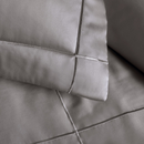 Jogo de Colcha Trussardi Girelli 100% Bambu Natural 310 x 280cm King Marmo