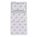 Jogo de Cama Marinai Solteiro Infantil 200 Fios 100% Algodão Trussardi 1,70x2,60cm