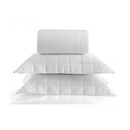 Colcha Satinee Square King Cor Branco 100% Algodão
