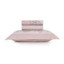 Jogo de Cama Karsten Bia 3 Peças 180 x 250cm Solteiro Rosa