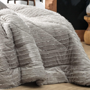 Edredom Altenburg Blend Luxo Queen 2,60x2,40m Cor Cinza Dove